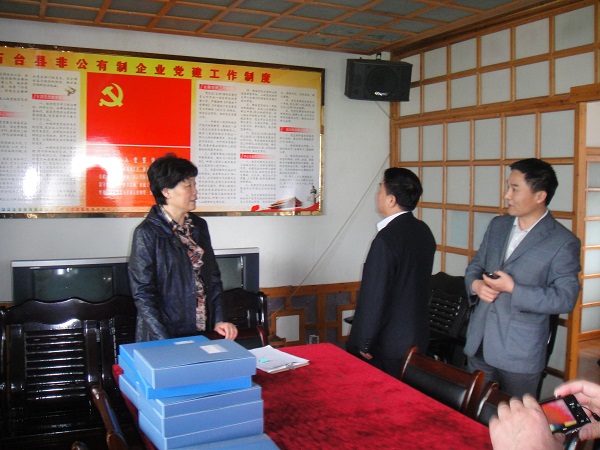 市委常委、宣傳部長(zhǎng)劉國(guó)慶贊天方黨建工作