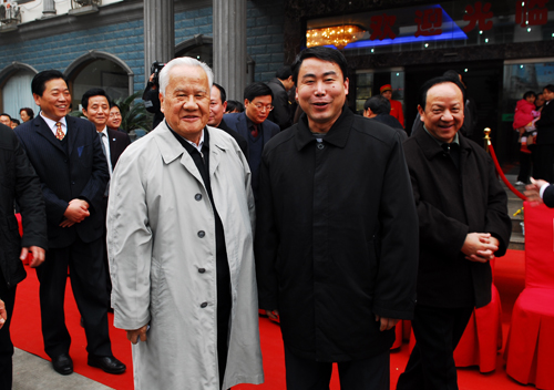 全國政協(xié)原副主席陳錦華接見鄭孝和