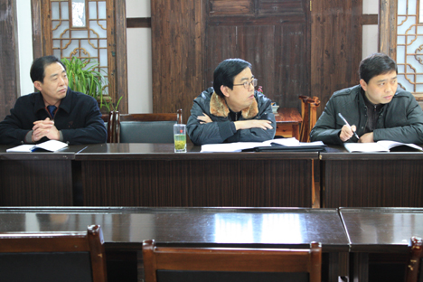 石臺縣人大法工委調研安徽天方茶業(yè)集團廉政效能工作作風