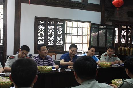 石臺縣人武部到天方開展主題教育活動