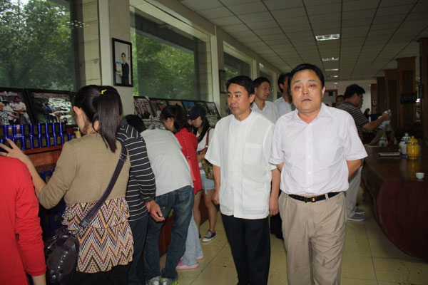 省財政廳農(nóng)發(fā)局局長王建培一行來天方調(diào)研