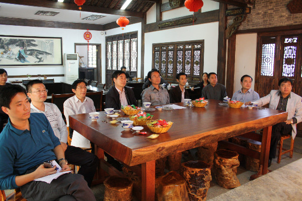 省財(cái)政廳副廳長(zhǎng)張廣壽考察天方