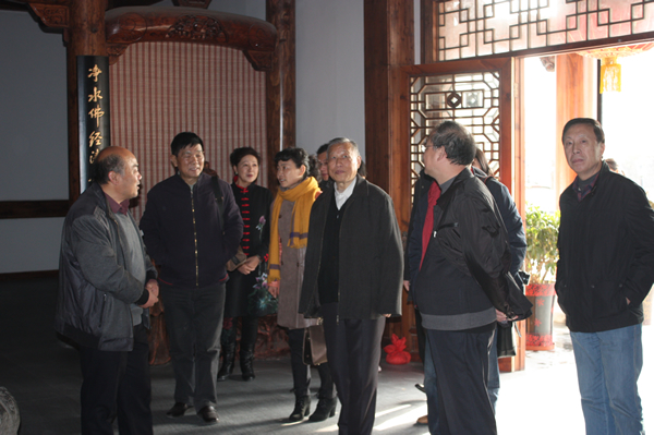 省政府參事赴秋浦書(shū)院考察調(diào)研文化產(chǎn)業(yè)