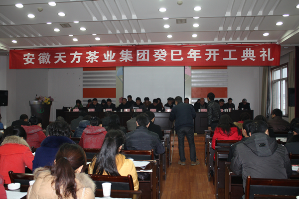 安徽天方集團(tuán)舉行癸巳年開工典禮