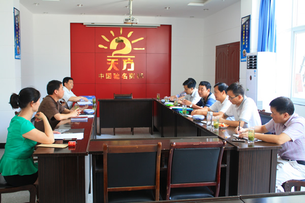 “池州市勞動(dòng)關(guān)系和諧企業(yè)” 考評工作組來天方評審